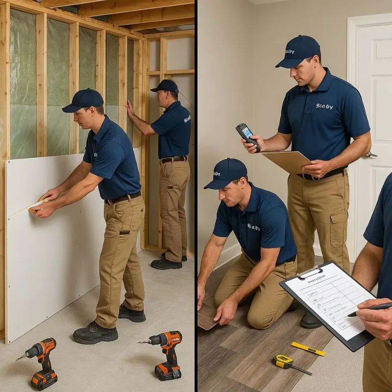 Repairs and Reconstruction process in Polk County, WI